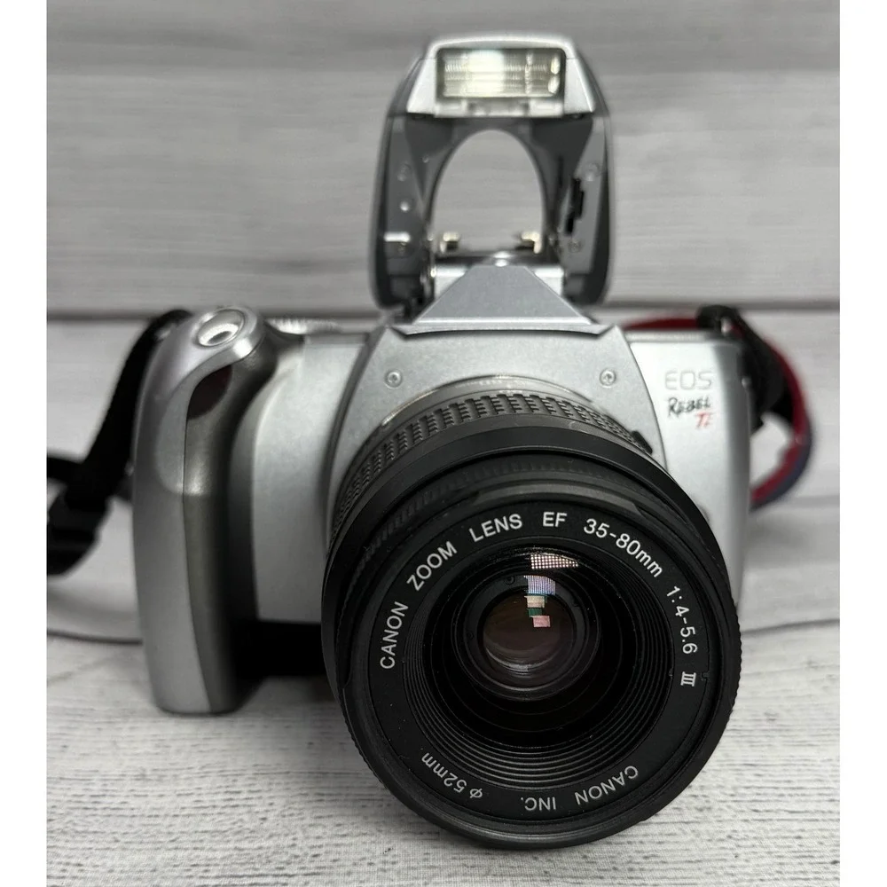 Canon EOS Rebel Ti 35mm SLR Film Camera with EF 35-80mm f/4-5.6 III Zoom Lens